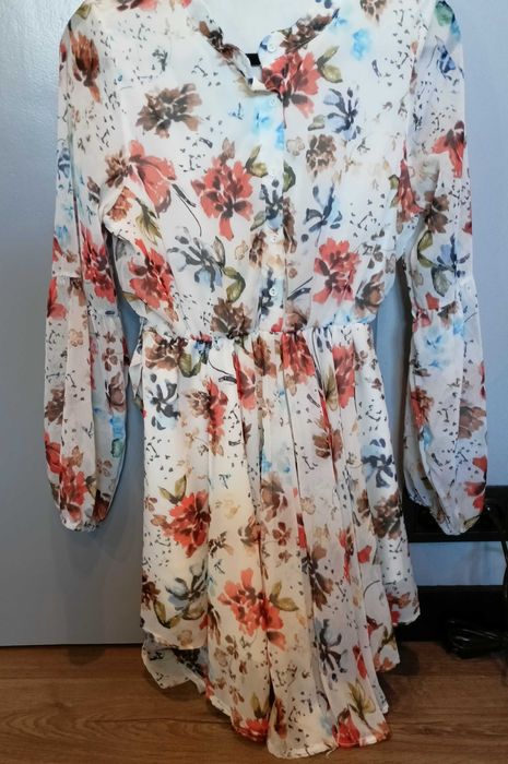 Kwiecista sukienka
