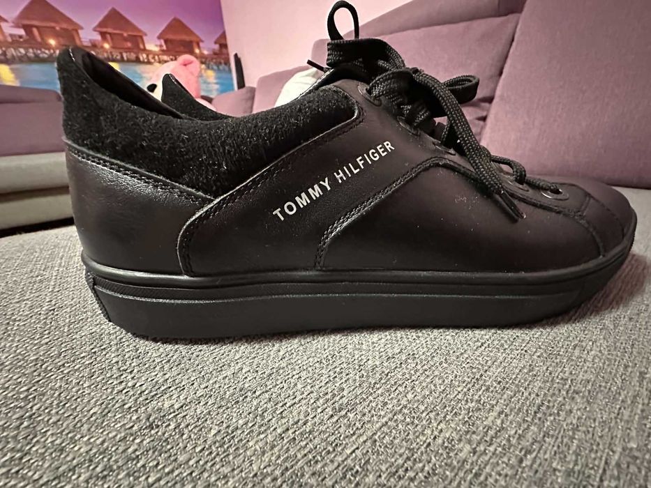 Мокасины кожаные