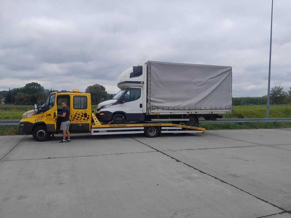 Pomoc drogowa Stalowa Wola osobowe dostawcze ciężarowe maszyny