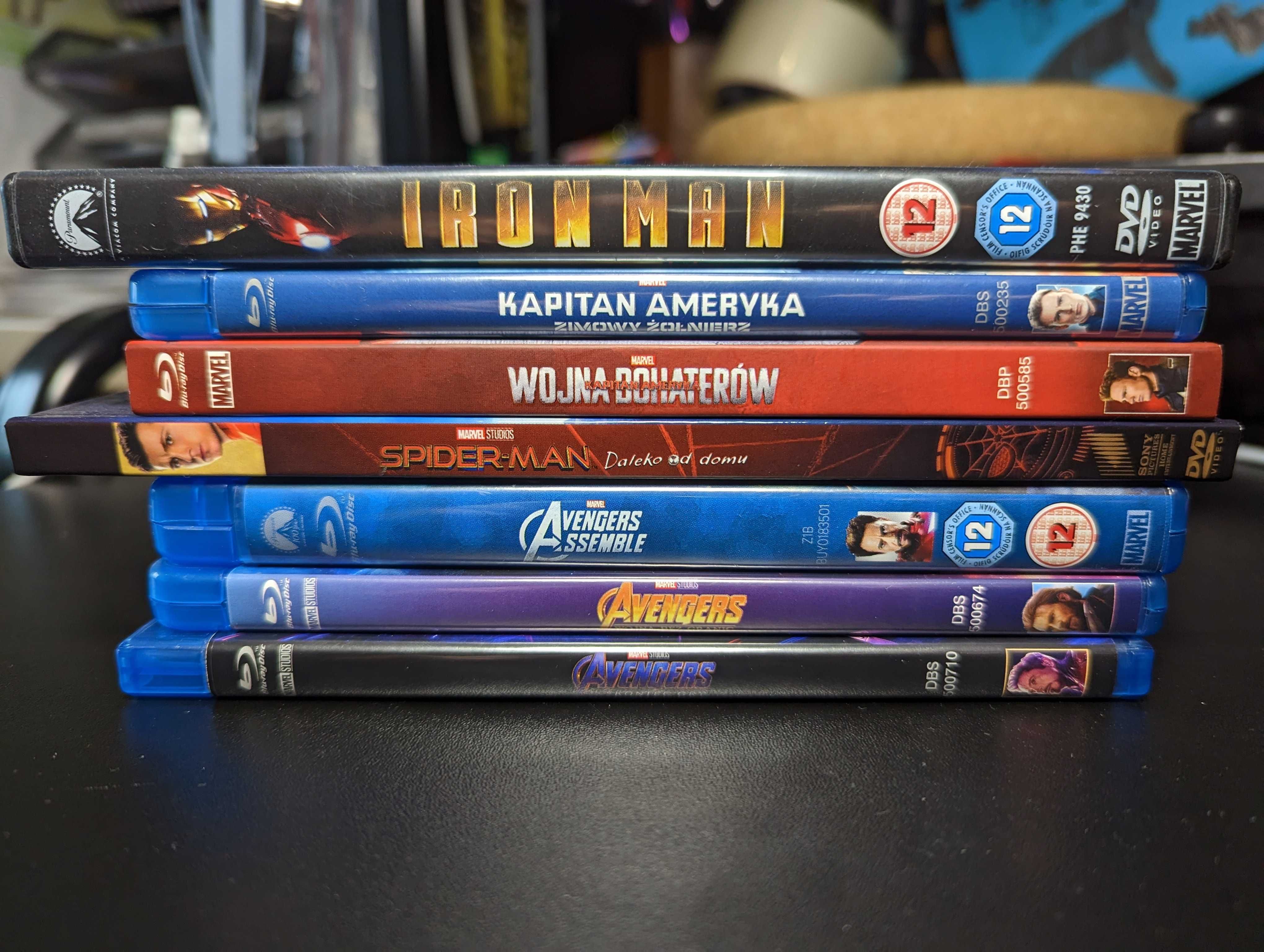 7 filmów Marvela (MCU) na Blu-Ray i DVD