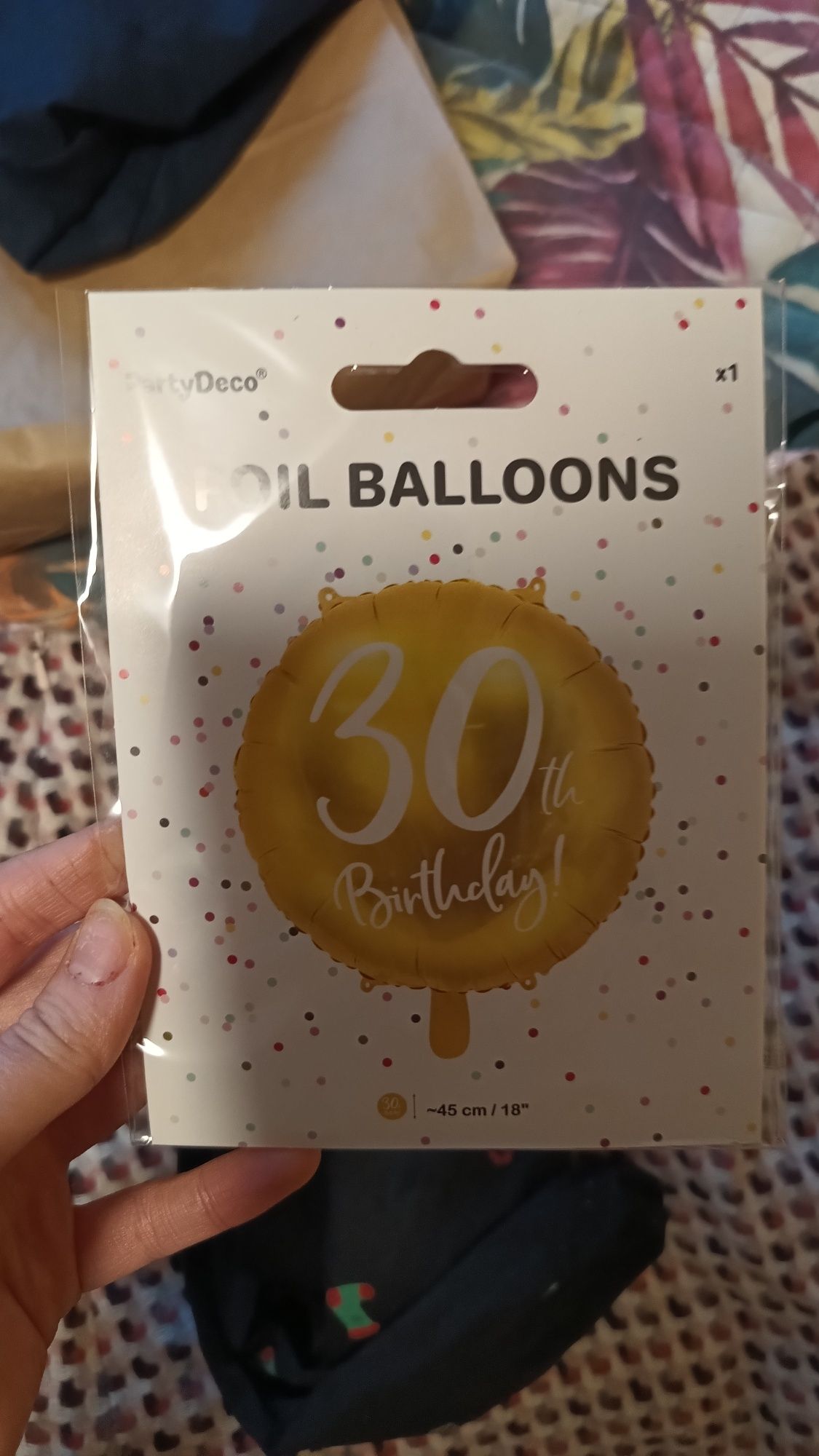 Balon 30ste urodziny
