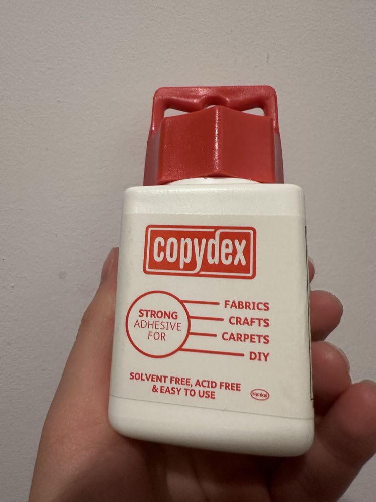 Copydex klej do formowania ucha dla psa