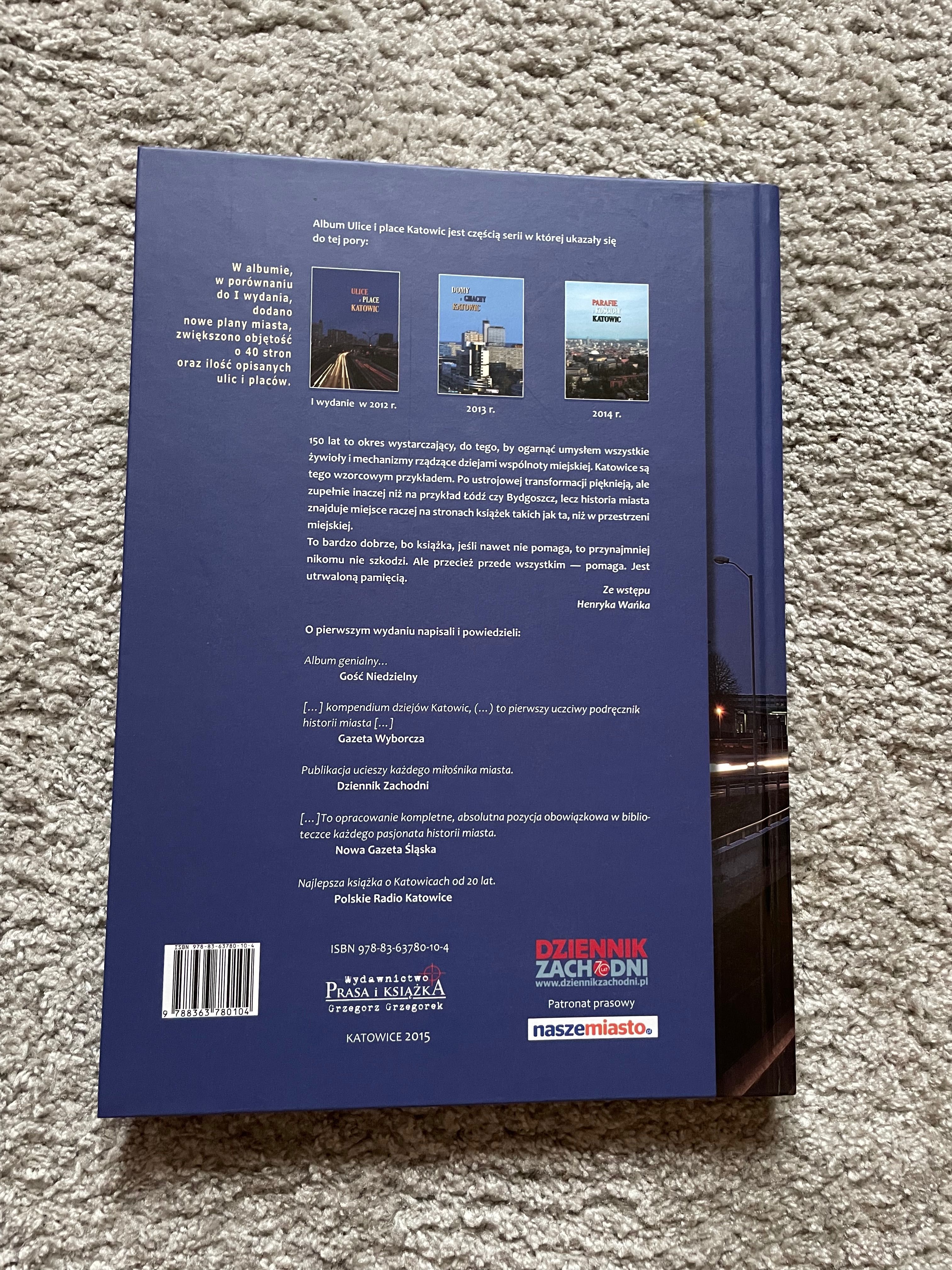 Ulice i place Katowic 2015 r Album