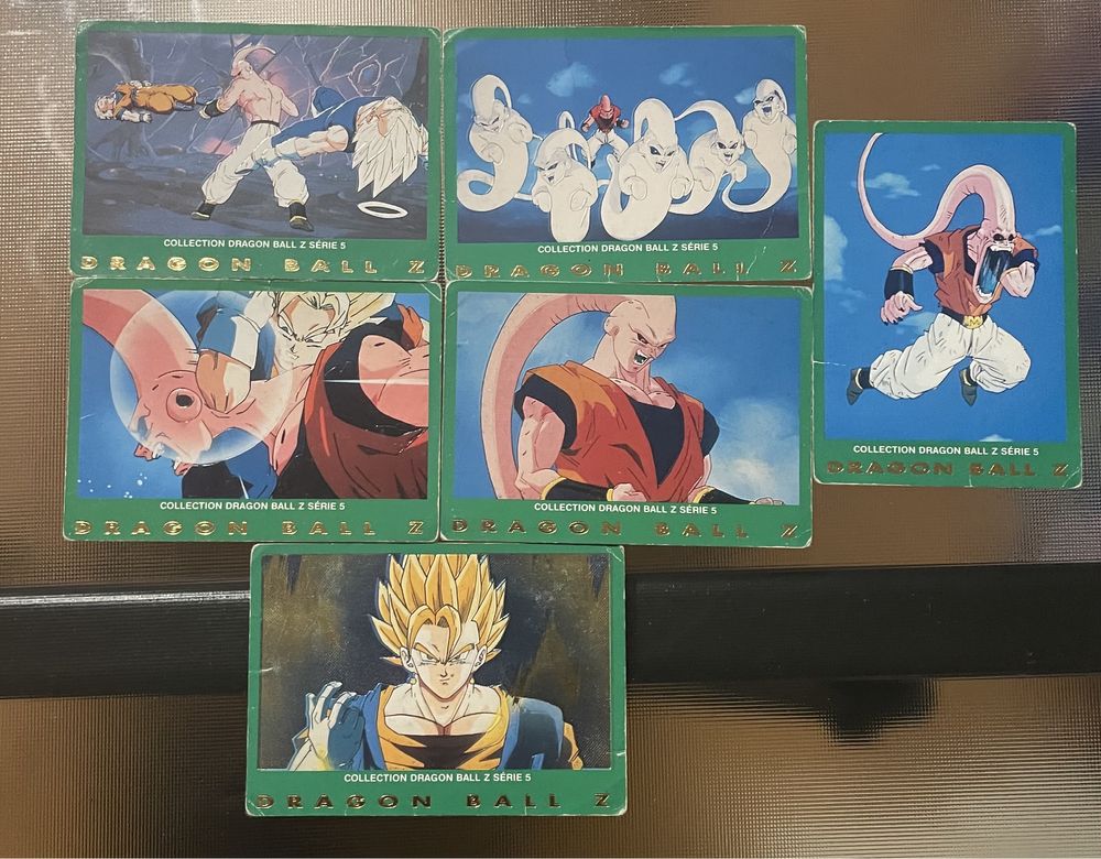 Cartas dragon ball Z e GT