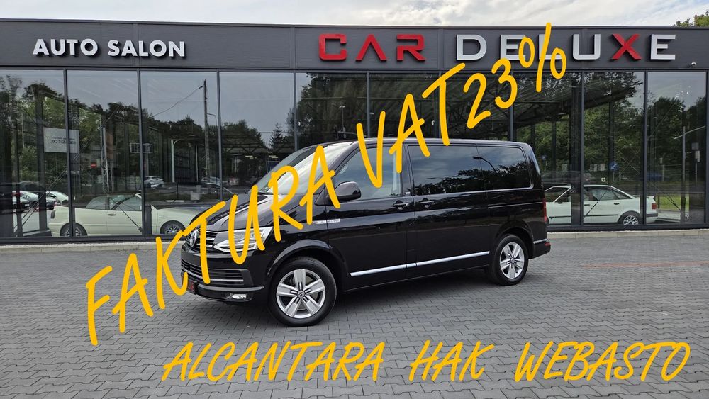 Volkswagen Multivan FV23% / HIGHLINE / ALCANTARA / WEBASTO / DCC / Alacantara / Hak