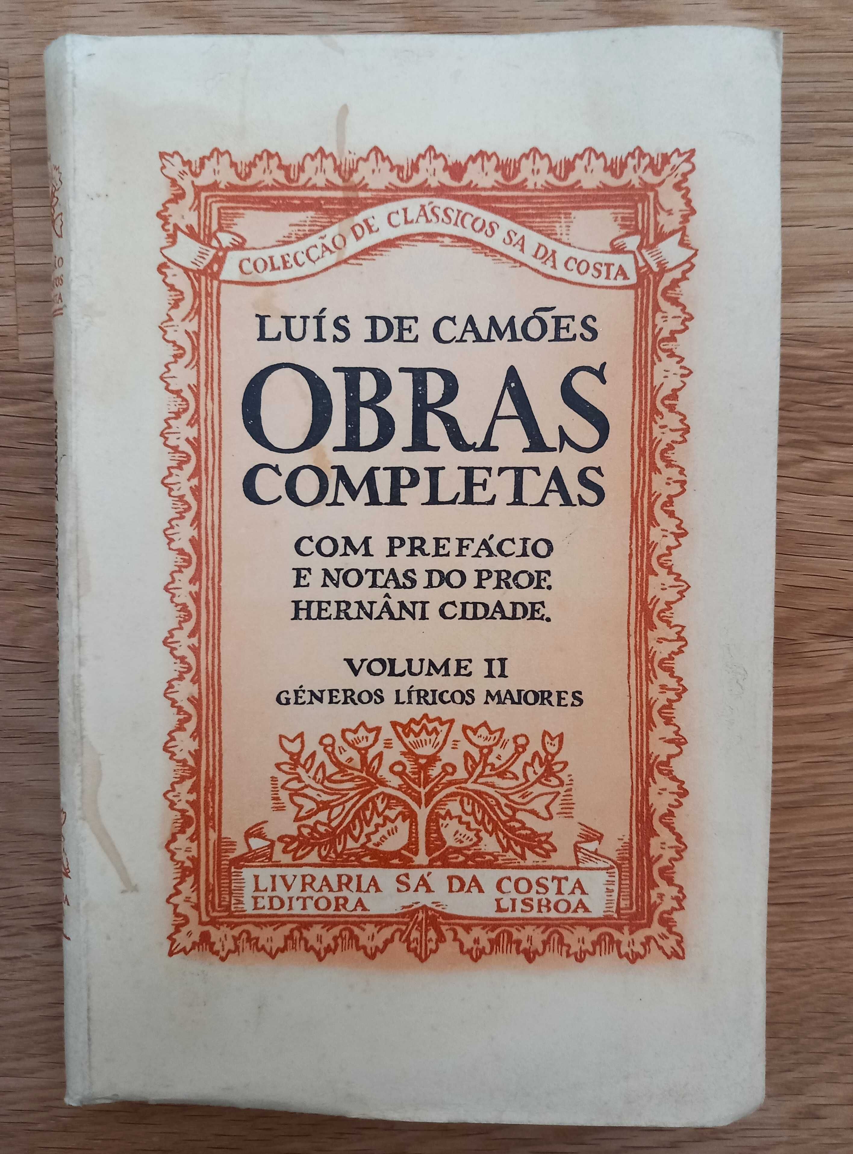 Obras Completas - Luís de Camões (Géneros Líricos Maiores)