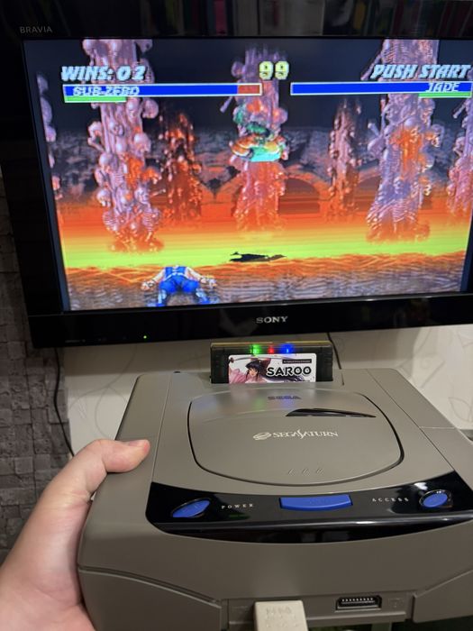 SEGA Saturn ntsc J в чудовому стані!!