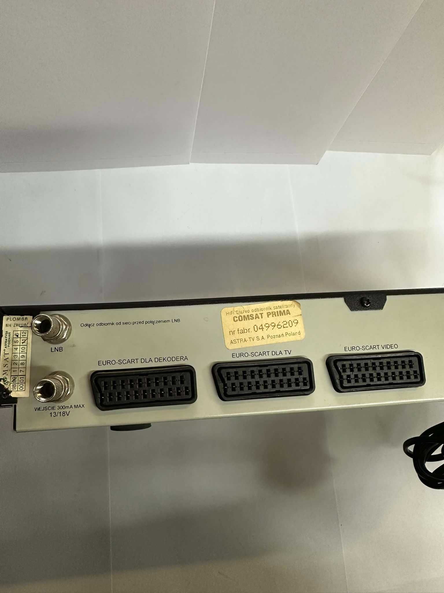 Dekoder COMSAT Prima 15/23/W