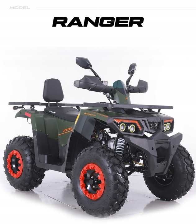 Quad 250 cc Asix Fourcraft Ultra Ranger automat transport kask gratis