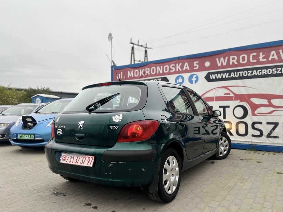 Peugeot 307 1.6 Benzyna//Długie opłaty//5 drzwi//Zamiana