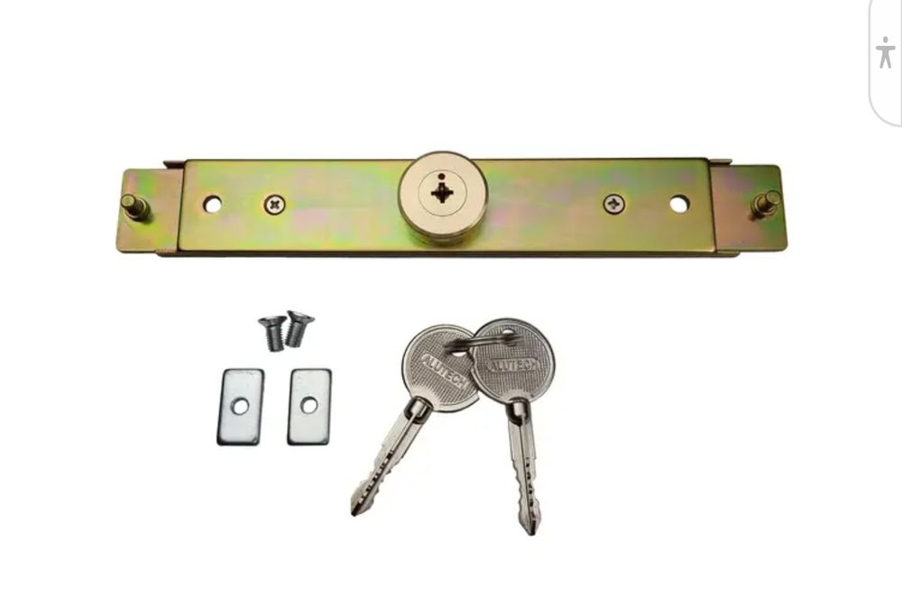 Ригельный замок Алютех (Alutech) RL для защитных роллет, рольставень
