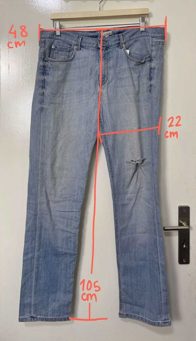 Calças ganga Jeans azul claras - The White Company. 44, Regular