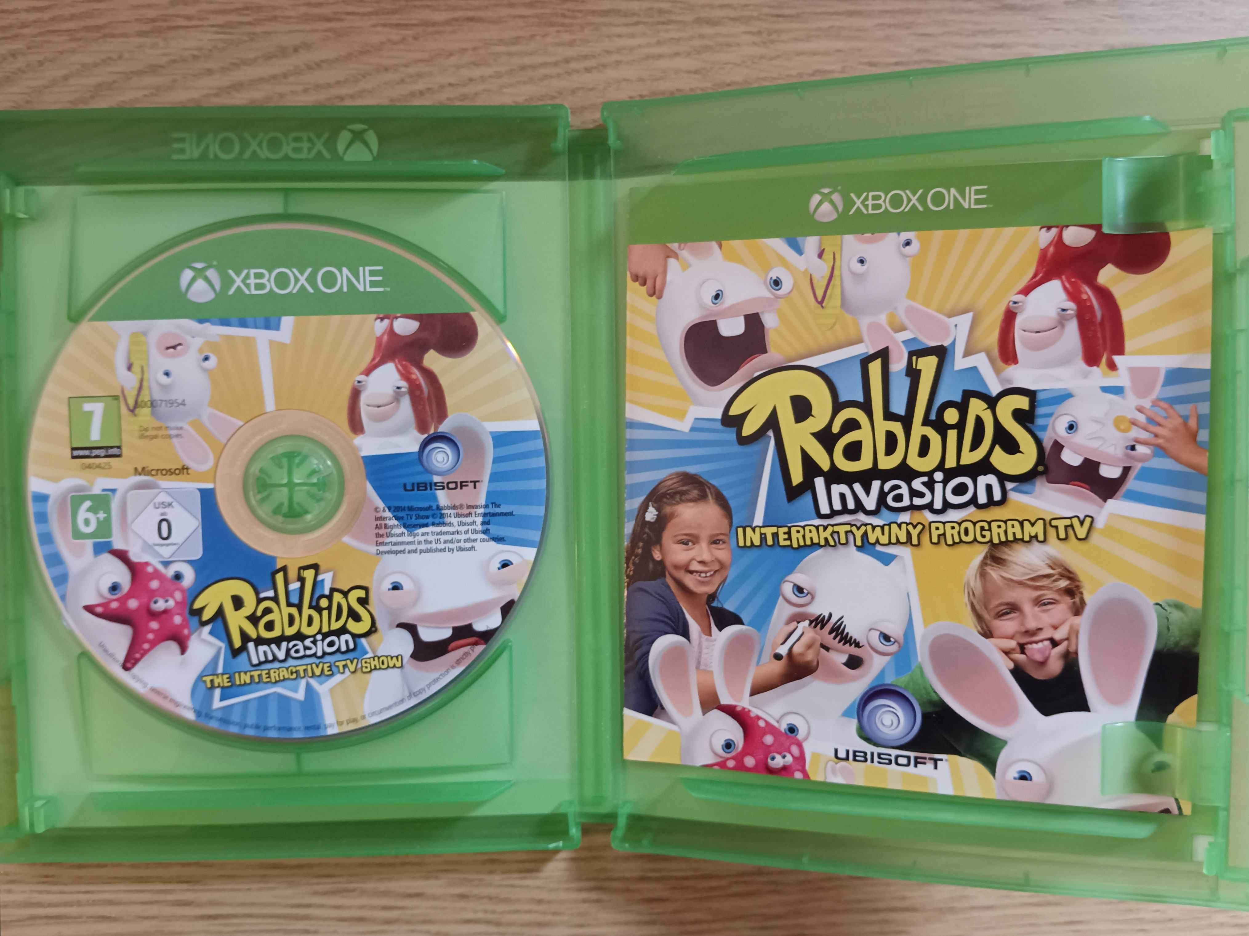 Rabbids Invasion Interaktywny program TV na XBox One Kinect PL