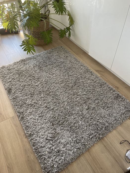 Dywan shaggy 120x170 szary