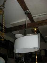 lampa Art Deco z kloszem