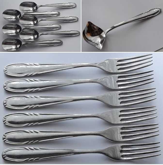 Widelce obiadowe (nr.4), KŁOS, Gerlach, sztućce PRL