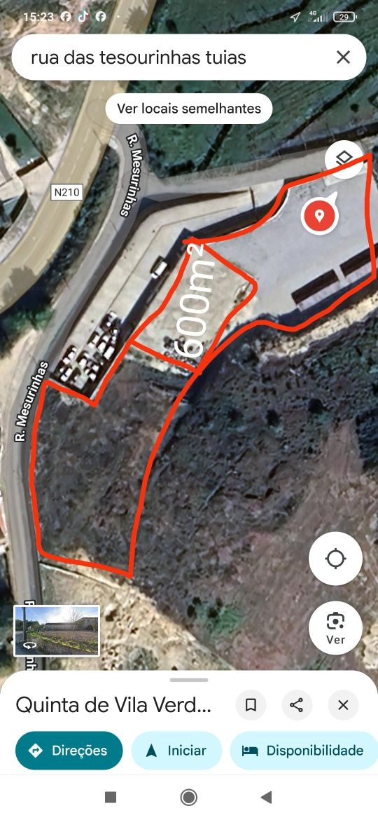 Pavilhão + terreno