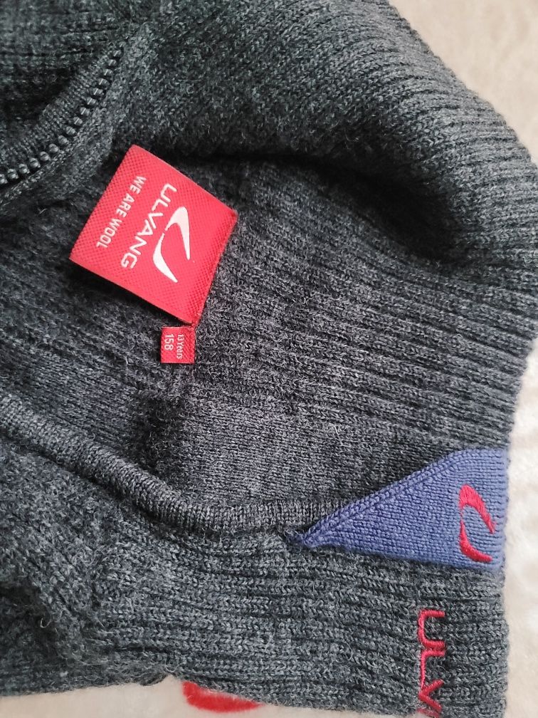 Sweter r S XS 158 ULVANG swetr termiczny 100proc wełna termiczna