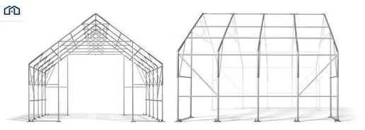 Namiot Magazynowy Całoroczny Hala namiotowa 10x16x3m DAS