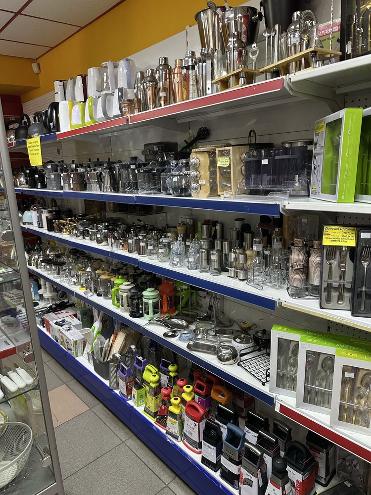 Стелажі БУ обладнання для магазину