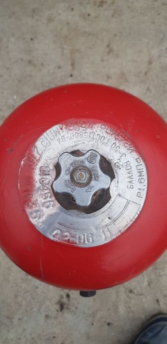 Балон під повітря(газовий), використовувався під повітря