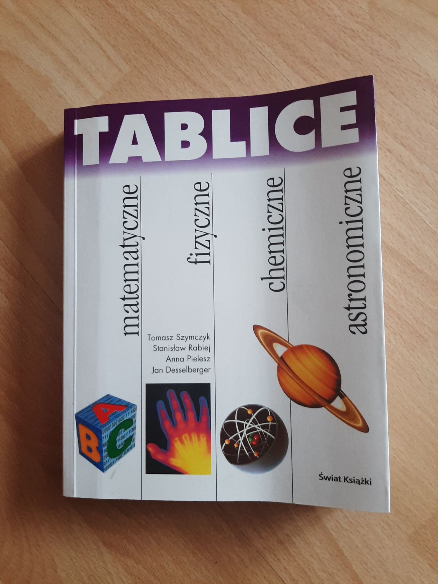 Książka "Tablice matematyczne, fizyczne, chemiczne, astronomiczne"