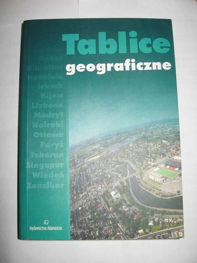Tablice geograficzne wydawnictwo Adamantan