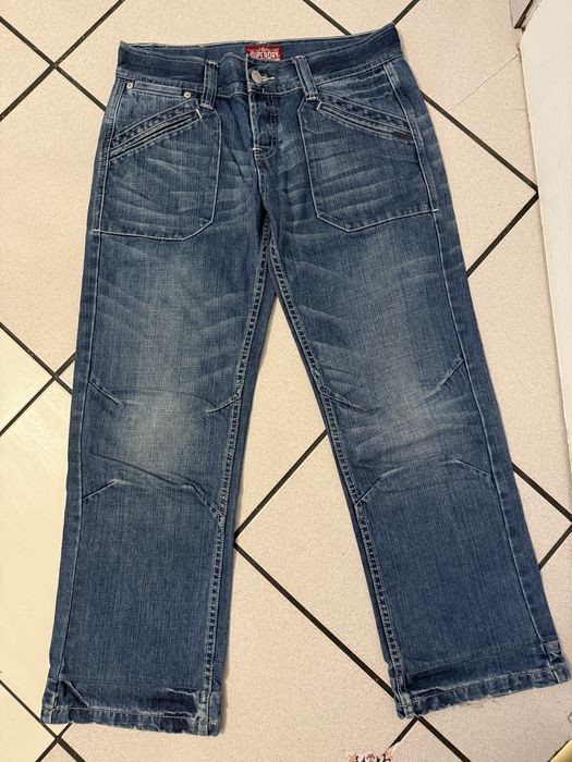 Męskie jeansy Superdry