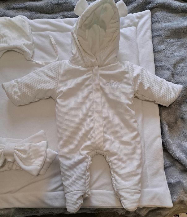 Набір на виписку з пологового, комбінезон, конверт, комплект