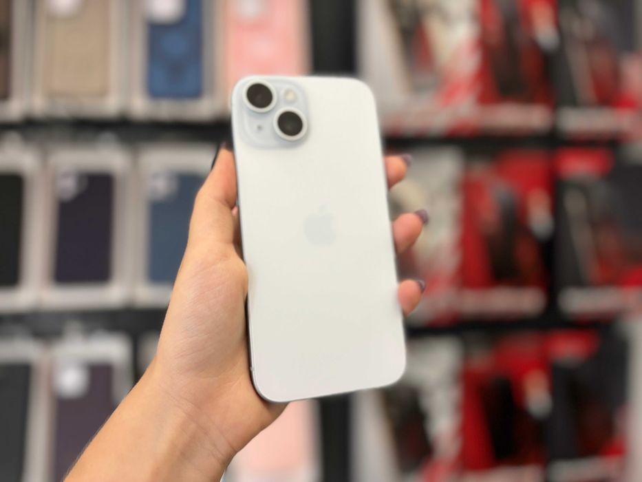 MEGA OKAZJA!!! iPhone 15 Blue 128GB / Gwarancja 24mies / Raty 0%
