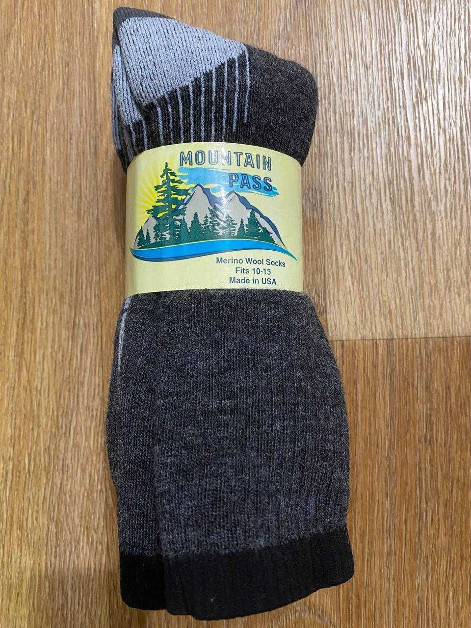 Шкарпетки теплі з 72% Merino Wool. Оригінал. Made in USA.