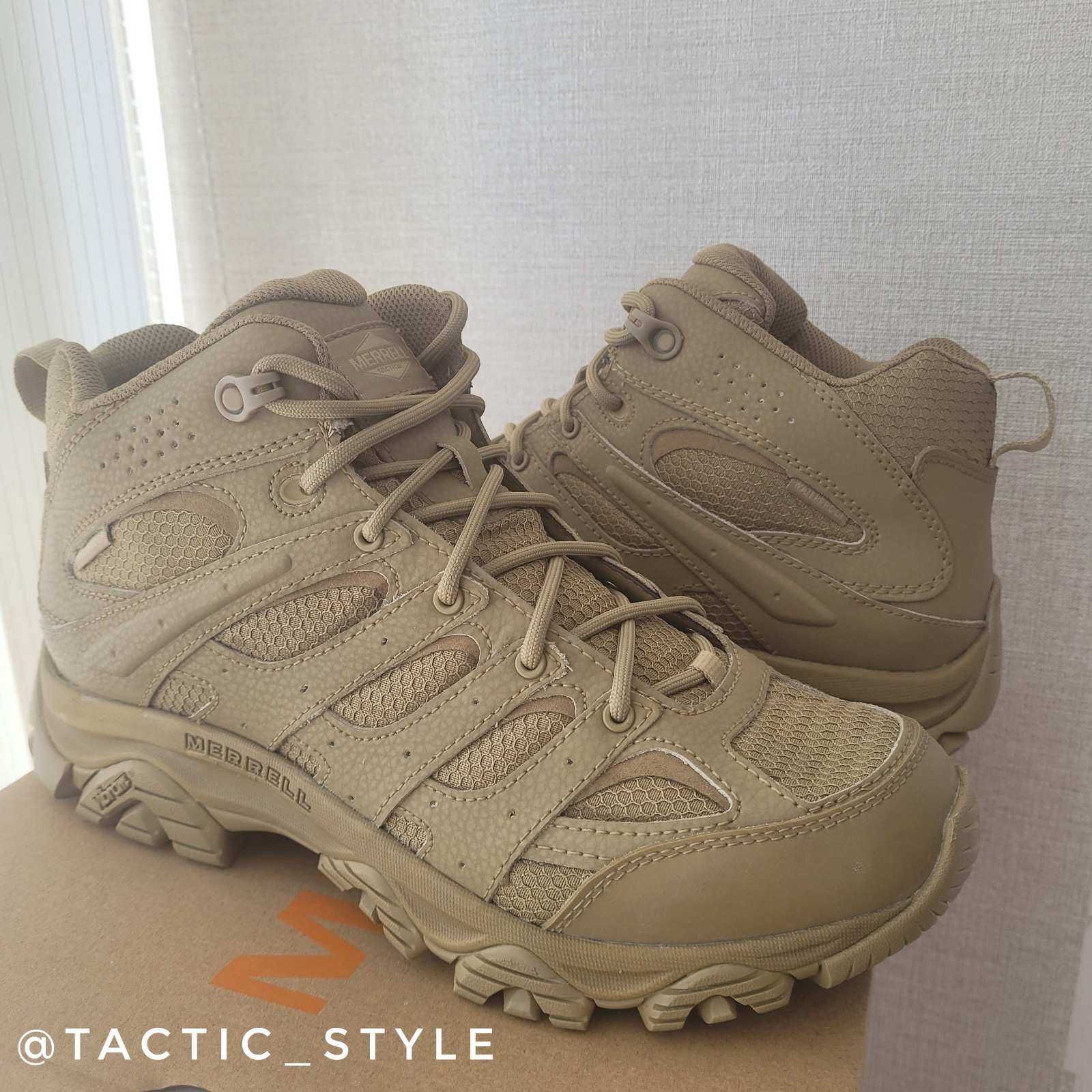Літні тактичні черевики MERRELL MOAB 3 WP Tactic 41-46.5, э гурт дроп