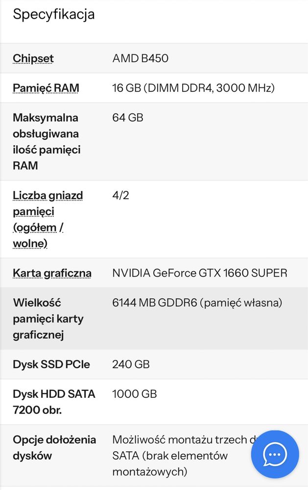 G4M3R 500 R5-3600/16GB/240+1TB/W10X/GTX1660(S)