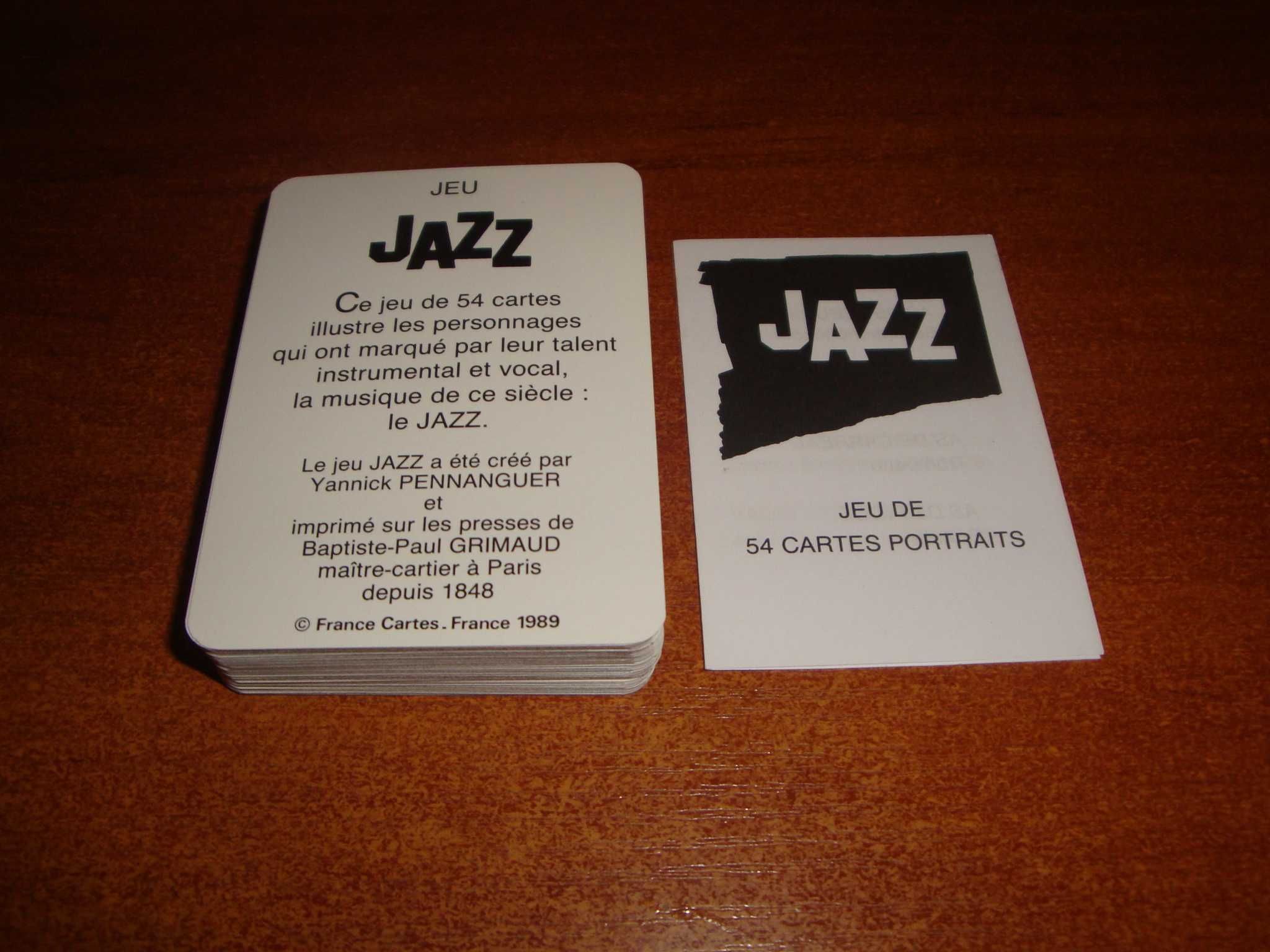 Игральные карты Jazz, с 1989 г.