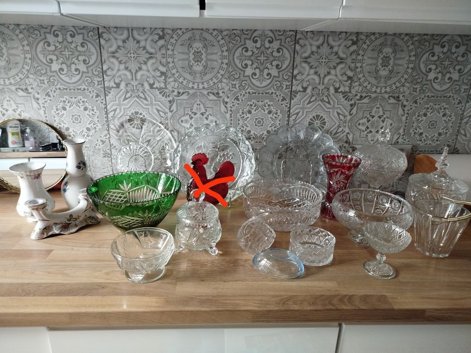 Kryształy i porcelana   PRL