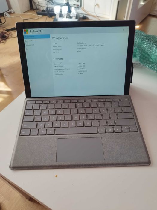 Laptop Microsoft surface pro 6