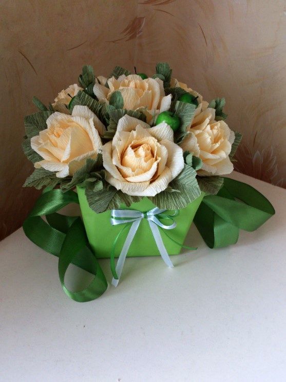 Сладкий подарок, розы с конфетами маме, сестре, любимой, на 8 марта