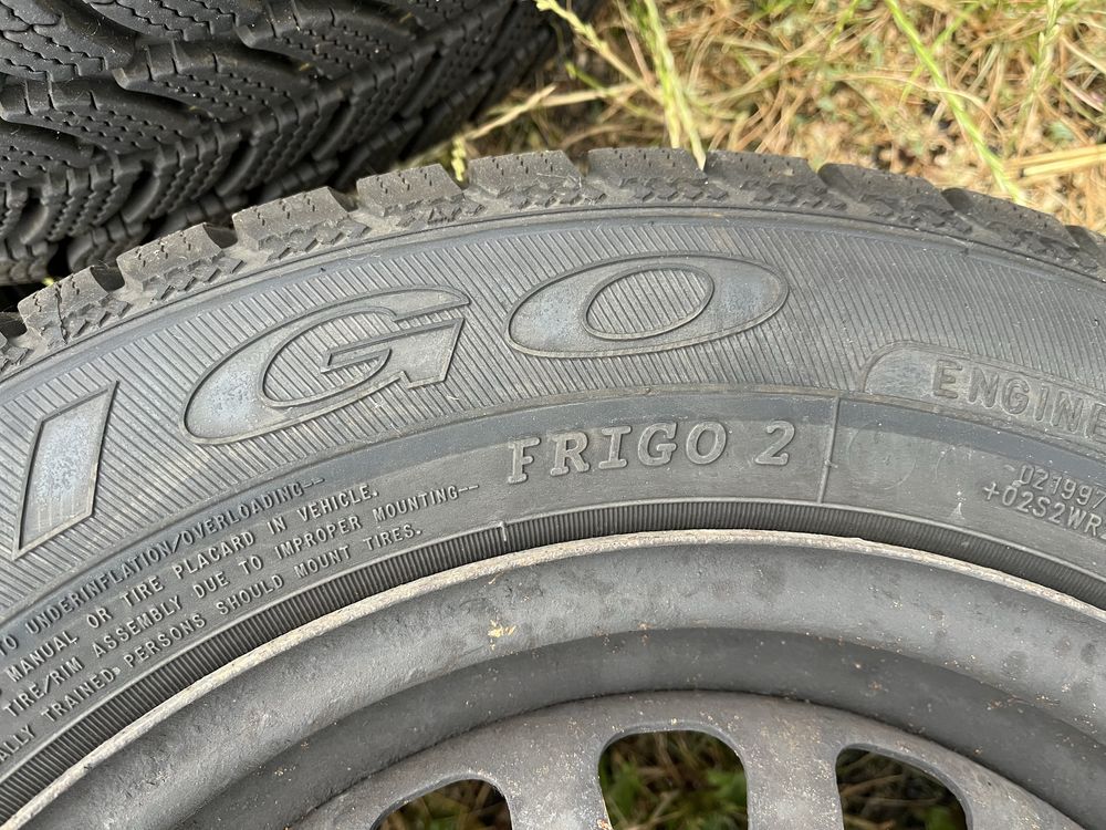 Koła corsa d 4x100 zimowe dębica frigo 14 opony 2024