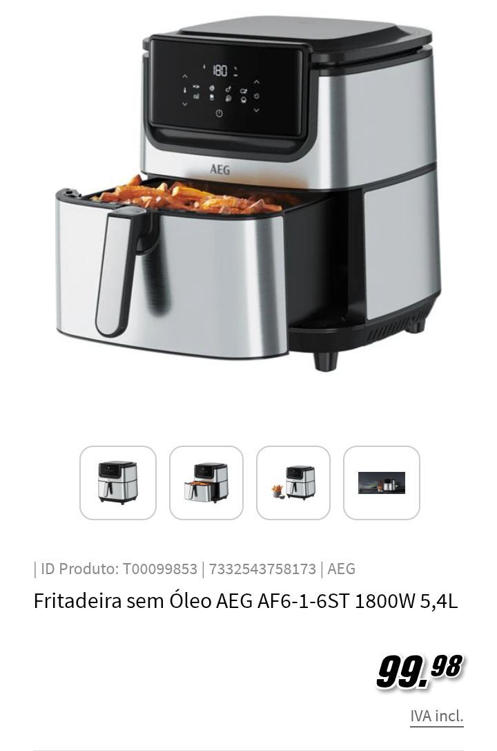 Air fryer AEG NOVA