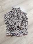 Bluza polar w panterkę r.92