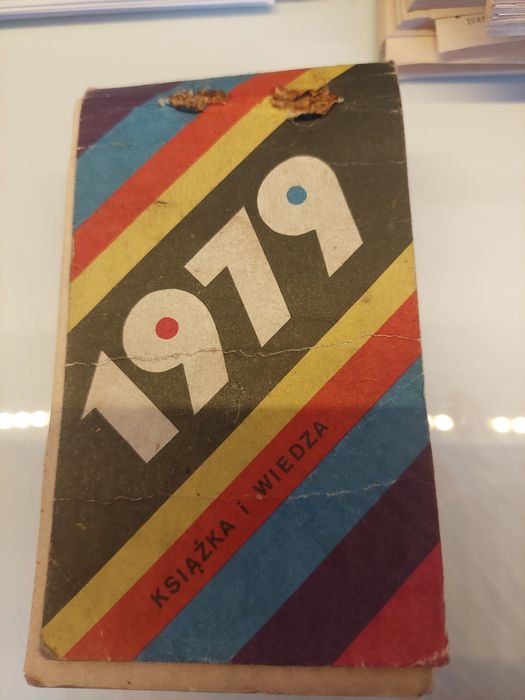 Oryginalna kartka z kalendarza 1967 do 2025