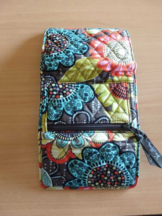 Carteira, Porta moedas, Caixa Óculos Very Bradley NOVO  nunca usado