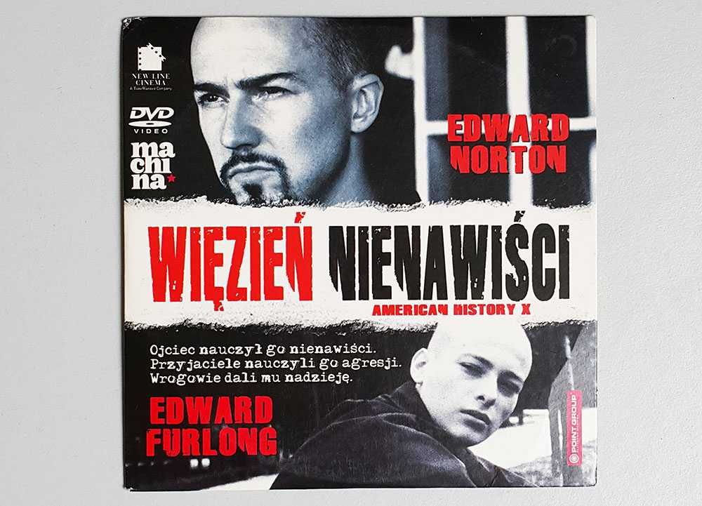 Więzień nienawiści DVD American History X Edward Norton