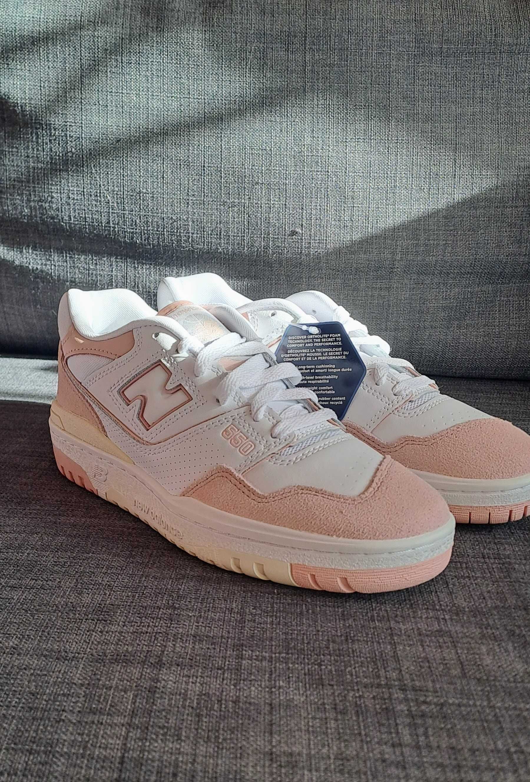 New Balance 550 - NUNCA USADOS - White Pink - EU 38