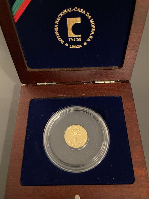 Moeda 1 escudo em Ouro