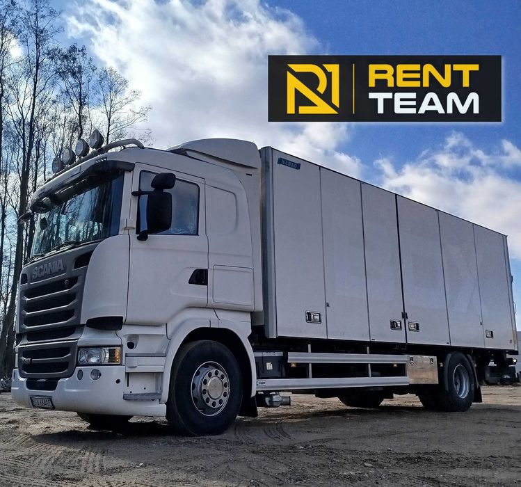 Wynajem ciężarówki R450.Wypożyczalnia Rent-Team