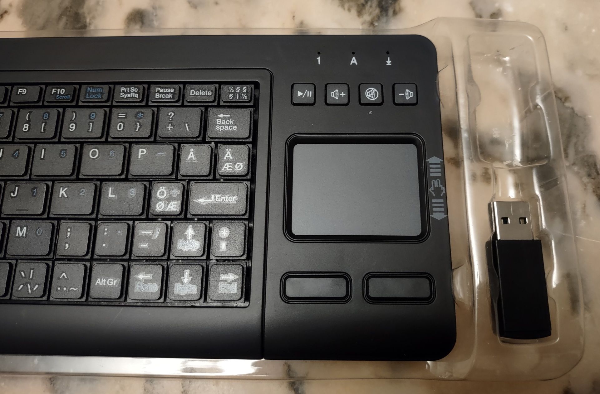 Nową Mini klawiatura USB z touch padem