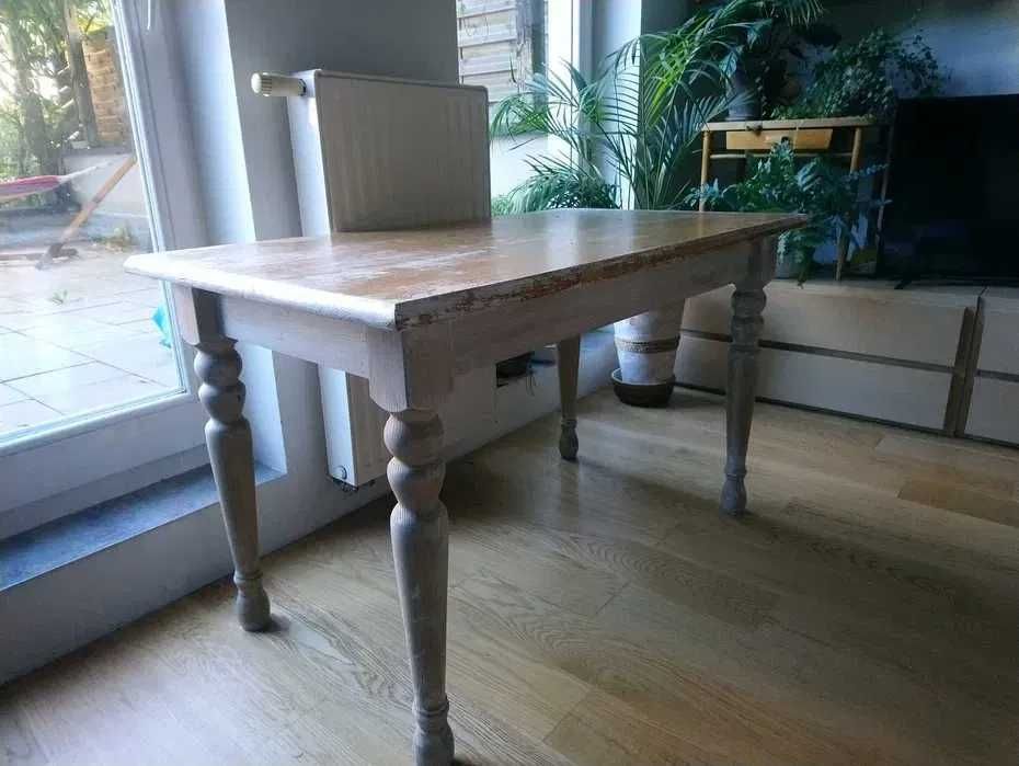 Stół drewniany dł.120 cm