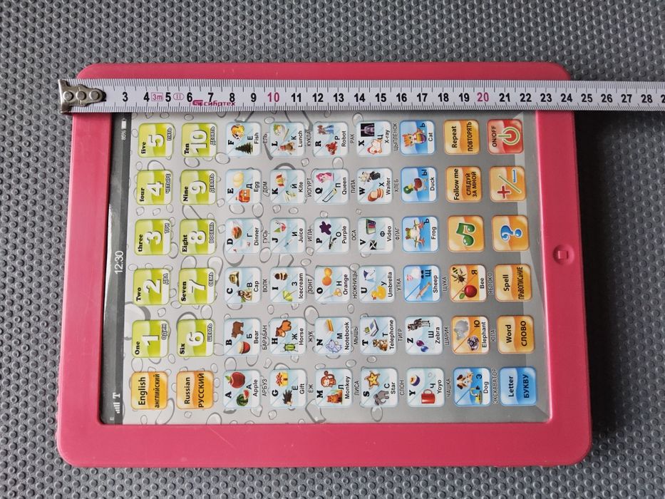 Интерактивный детский игровой планшет для девочек