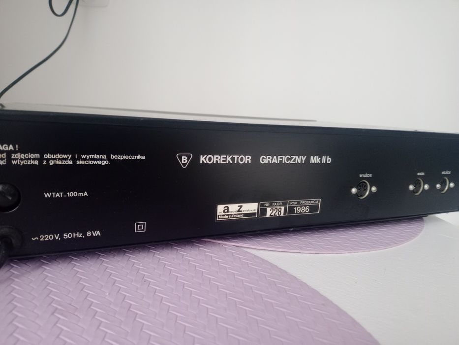 Unikat Korektor graficzny MK 2B  do unitra Diora